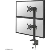 NeoMounts Fpma-d960dvblackplus 49-zoll Vertikaler Doppelmonitorständer