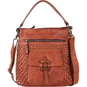 Harbour 2nd Handtasche "Iris" Damen Umhängetasche, Schultertasche, Tragetasche in Flechtoptik