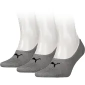 Puma Füßlinge "UNISEX FOOTIE 3P" 3 Paar, 3 Stk. tlg. NoShow Socks, atmungsaktiv, elastisches Bündchen