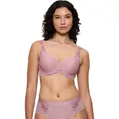 Triumph Minimizer-BH "Wild Azalea Florale" Spitzendetails, Satin-Jacquard, Träger verstellbar