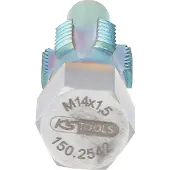 Ks Tools Gewindeschneider mit Führungsbolzen für Temperatursensoren, M14x1,5