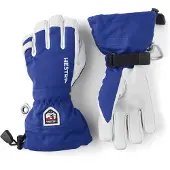 Hestra Army Leather Heli Ski Jr, Skihandschuhe, Junior, blau
