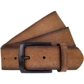 Mustang Ledergürtel Vollrindleder in Antik-Optik, Dornschnalle, 4 cm breit