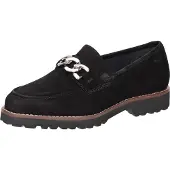 Sioux Slipper "Meredith-734-H", Damen, Gr. 40 (UK 6 1/2), schwarz, Obermaterial: 100% Lammveloursleder LAVL. 100% Gummi rubber., Schuhe Slipper