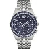 Emporio Armani AR6072 Chronograph Blaues Zifferblatt Herrenuhr