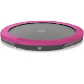 Exit Silhouette sports Bodentrampolin ø305cm - rosa