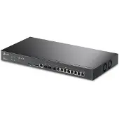 TP-LINK Omada 10 Gbit/s VPN Router, Ethernet-WAN, Gigabit Ethernet, Schwarz