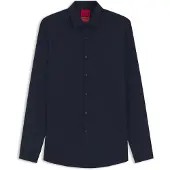HUGO Slim-Fit Hemd aus Stretch-Twill Grösse 41