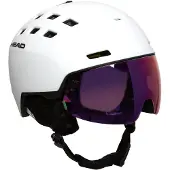 Head Radar 5K MIPS, Skihelm mit Visier, weiß