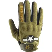 Helstons Thunderbolt Perforierte Lederhandschuhe