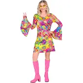 Widmann Kleid "60s" für Damen, bunt