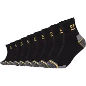 Camano Arbeitssocken "work" 9 Paar tlg. Cotton-Mix, Multipack, Komfortbund