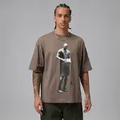 Nike Herren Shirt M J DF SPT STMT GFX SS CREW