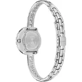 Versace VE8C00324 La Greca Set silber blau braun Leder Edelstahl Damen Uhr NEU