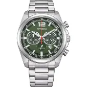 Citizen CA4640-50X Uhr Herrenuhr Chronograph Edelstahl Datum silber