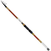 Renzo Valdieri Bassis Eggingrute Rot,Golden 2.96 m / 5-30 g Rot,Golden 2.96 m