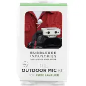 Bubblebee The Outdoor Mic Kit For Røde Lavalier, Weiß