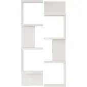 En.casa Wandregal Omn 2er Set 93x24x15 cm Weiss
