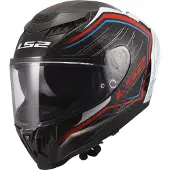 LS2 FF807 DRAGON SUBIC Integralhelm XL in blau/rot/weiß