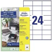 Avery Zweckform Etiketten 6122 70x36 240 St./Pack.
