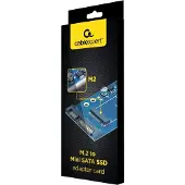 Gembird SATA-zu-M.2-SSD-Adapterkarte (NGFF).