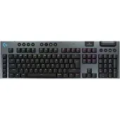 Logitech G G915 X Lightspeed, Verkabelt & Kabellos, USB + RF Wireless + Bluetooth, Mechanischer Switch, QWERTY, LED, Schwarz