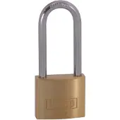 Kasp K12040L55D Hængelås 40 mm Forskellige Gyldengul Nøglelås