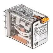 Finder Miniature relay 4P 7A 230V AC test button LED indicator (55.34.8.230.0054)