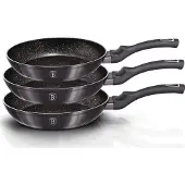 Berlinger Haus Granitpfannen BH-6903 Carbon Pro 3er Set Grafitmetallic