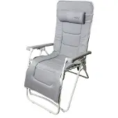 Westfield 509029 Relaxsessel verstell- / klappbarer Campingsessel weiß