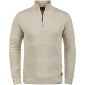 Blend Troyer "BHRobin" Strickpullover mit hochabschließendem Kragen