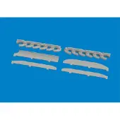 Eduard Bf 109K-4 exhaust stacks PRINT for Kotare