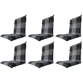 Madison C184 Niederlehner Gartenstuhl Auflagen 105x50x8cm grau