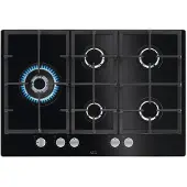 AEG HKB75820NB - 949631020, Schwarz, Integriert, 75 cm, Gaskochfeld, Glas, 5 Zone(n)