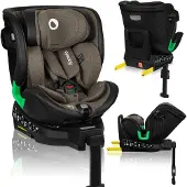 Lionelo Harmony i-Size Kindersitz, Green Olive Leather