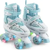 Apollo LED Rollschuhe größenverstellbar Super Quads X-Pro