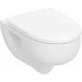 Geberit Wand-Tiefspül-WC Renova Set mit WC-Sitz weiß