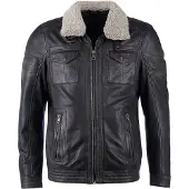Jcc Lederjacke 3102102 Herren black S