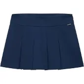 Superdry für Damen. W7210419A Marineblauer Plissee-Hosenrock (M), Lässig, Polyester