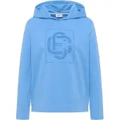 Cecil Hoodie, Tonales Artwork mit Schmucksteinen