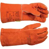 WELDAS Schweisserhandschuh rot Gr. L 1Paar WELDAS