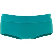 s.Oliver Bikini-Hotpants "Spain", Damen, Gr. 36, N-Gr, blau (türkis), Microfaser, Polyamid, unifarben, Badehosen Bikini-Hotpants, unifarben