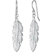 Elli Ohrringe Feder Boho Hippie Festival Trend 925 Silber Elli Silber