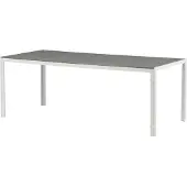Venture Home Wetterfester Gartentisch Break Grau 205x90x75 cm