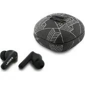 Lacoste Earphones TWS Monogram The Blend Bluetooth ENC ANC black