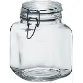Borgonovo 6 x Primizie Ermetico Einmachglas 170cl * - mit