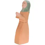 Ostheimer Holzfigur aus der Serie 'Noahs Frau', ein Unikat, 14 cm hoch