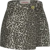 Vingino Shorts Daniela Leopard Mädchen Grau 176
