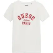 GUESS T-Shirt J6RI41 J1314 Weiß Regular Fit