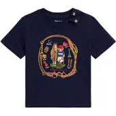 Ralph Lauren T-Shirt 320A96608001 Dunkelblau Regular Fit
